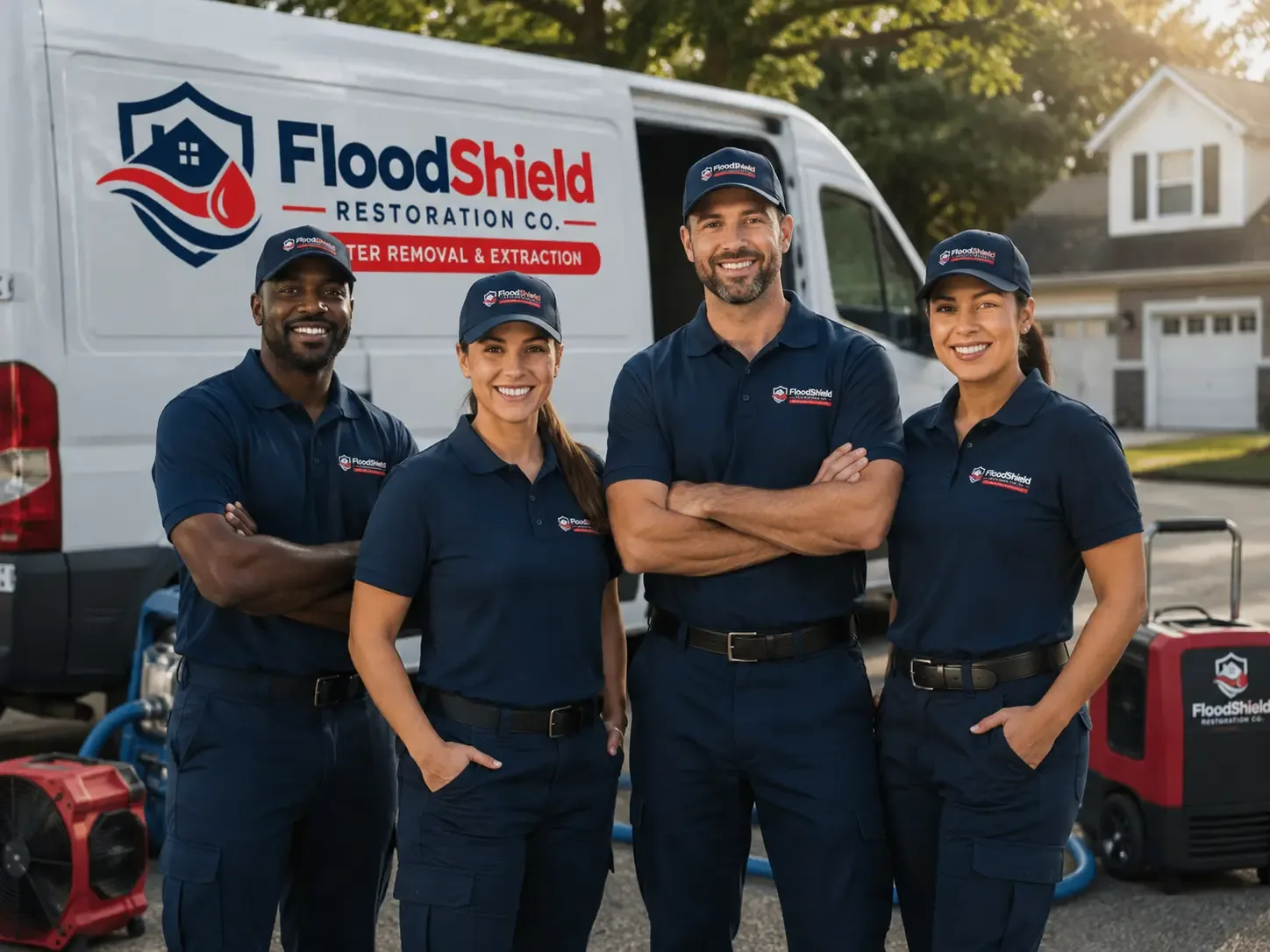 Flood Damage Restoration company in Merrifield, MN